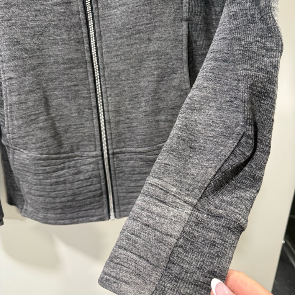 Lululemon Full Zip Gray Jacket - image 4